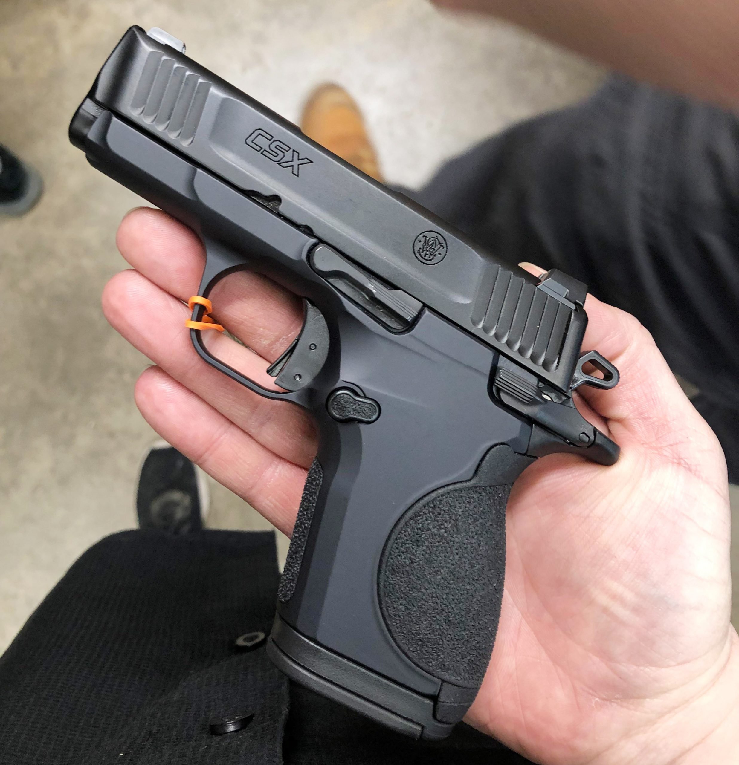 540Brands Smith & Wesson – Cappello Baseball Nero Con Toppa Ricamata