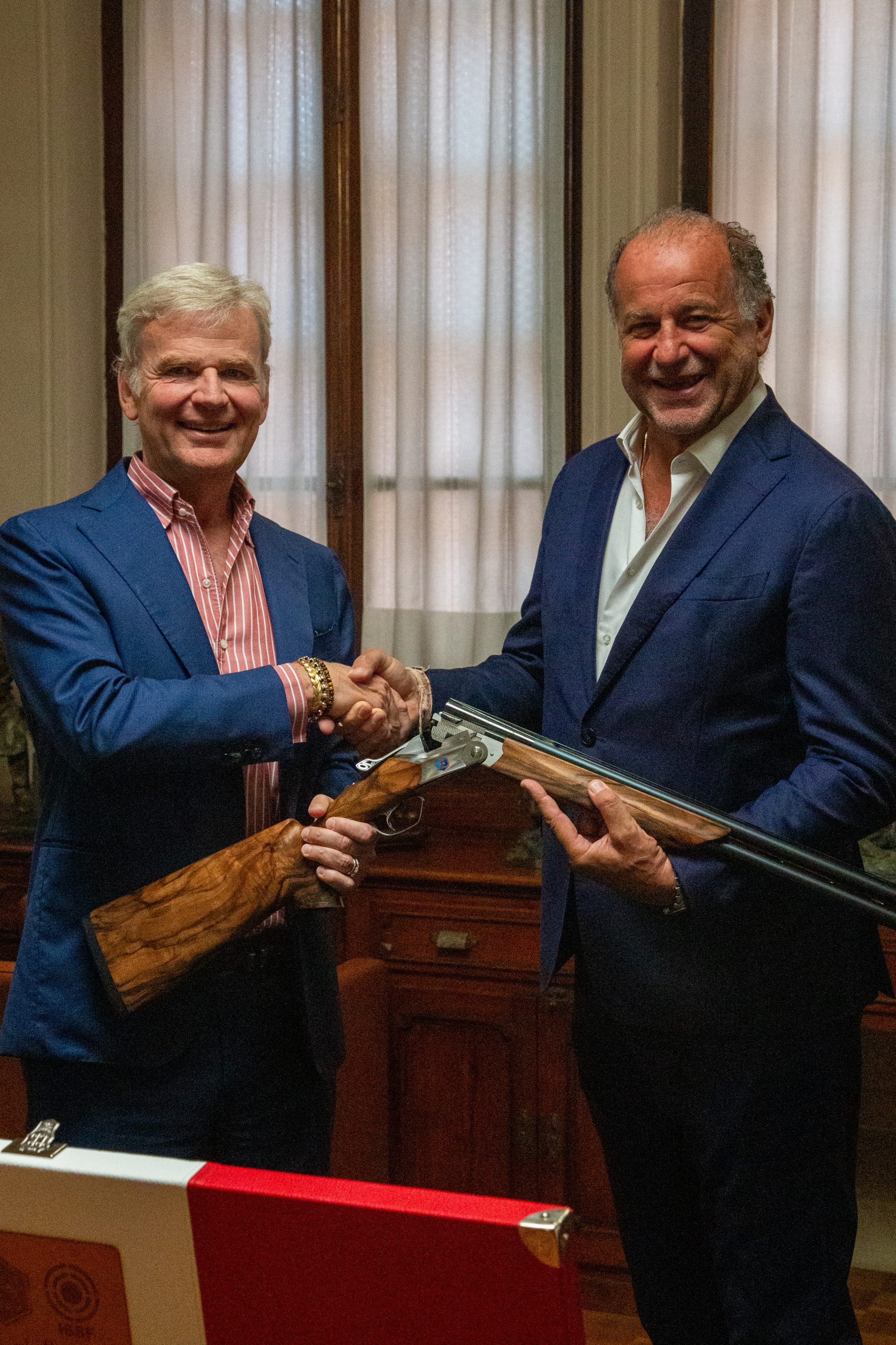 Beretta festeggia Luciano Rossi Armi e Tiro